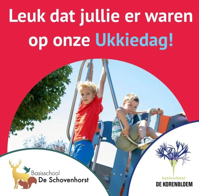 Bedankt voor jullie komst!